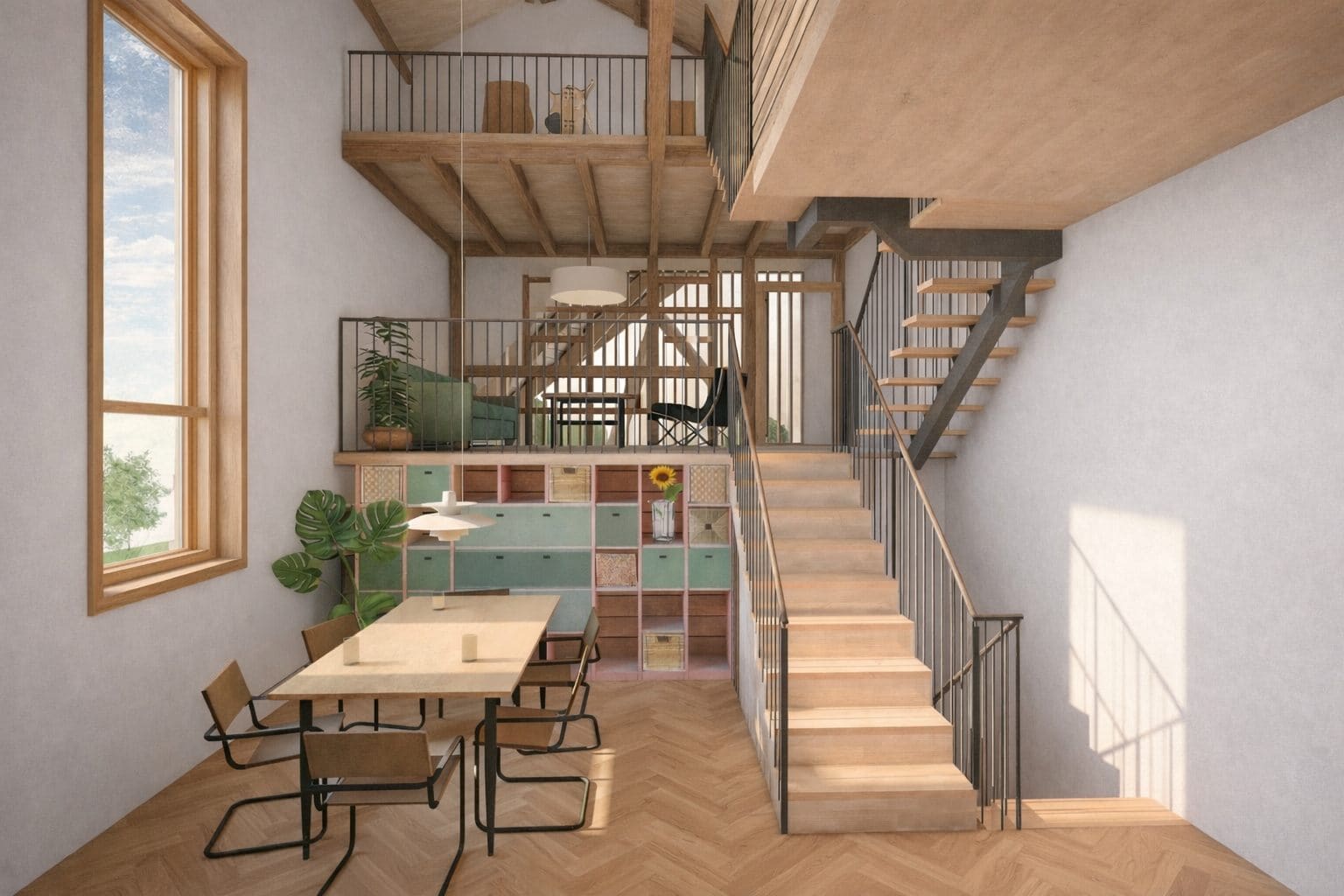 Living in a Barn