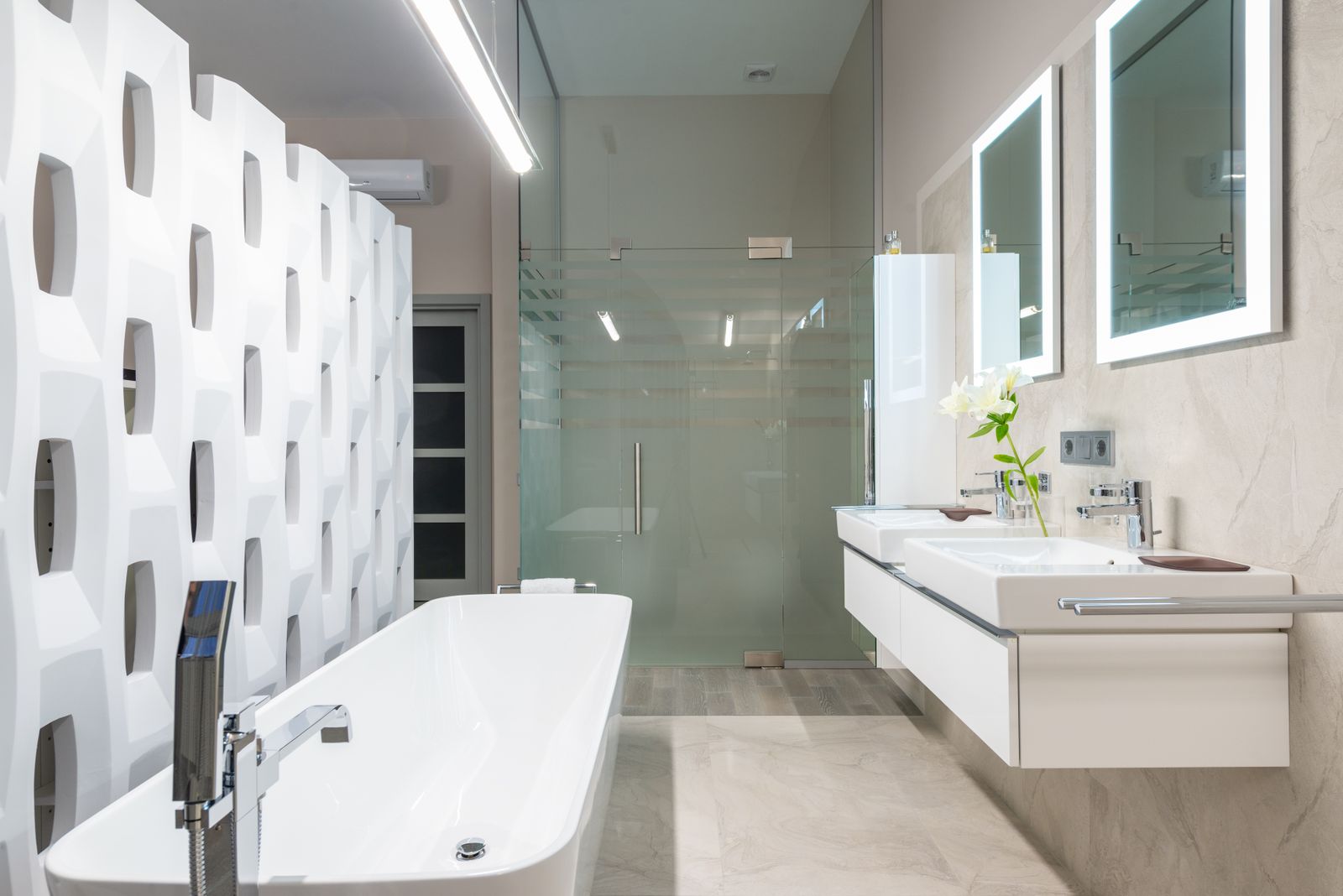 Renoviertes Badezimmer